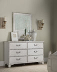 Charleston - Six-Drawer Dresser - White