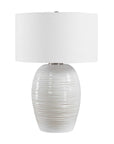 Alkman - Table Lamp - White Glaze