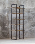 Olwyn - Industrial Etagere - Dark Brown