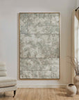 Rally - Oversized Antiqued Mirror - Brass / Gold