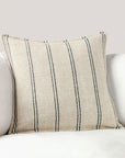 Delgada - 26" x 26" Pillow - Natural / Blue