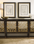 Sanctuary - Four-Door Mirrored Console Table