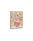 Gardener - Framed Painting - Natural