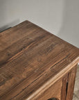 Zion - Reclaimed Wood 4 Door Cabinet - Natural