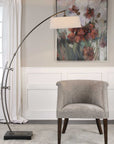 Calogero - Arc Floor Lamp - Bronze