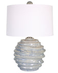 Waves - Blue & White Accent Lamp