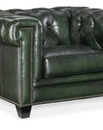 Charleston - Tufted Chair - Dark Green