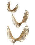 Coreograph - Antique Wall Decor (Set of 3) - Gold