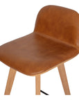 Napoli - Leather Barstool - Tan