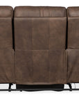 Duncan - Power Sofa With Power Headrest & Lumbar - Dark Brown