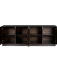 Denman - 4 Door Sideboard - Dark Brown