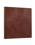 Flutter - Framed Painting - Maroon
