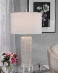 Zesiro - Modern Table Lamp - Pearl Silver