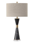 Alastair - Marble Table Lamp - Black