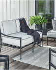 Coastal Living Outdoor - Seneca Loveseat - Pearl Silver