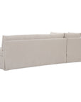 Fable - 3 Piece Slipcover Dining Banquette L-Shape - Beige