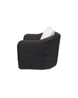 Bodhi - Outdoor Swivel Accent Chair - Charcoal / Gray