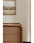 Rye - 3 Drawer Nightstand - Warm Brown