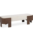 Janya - Accent Bench - Oat Cream