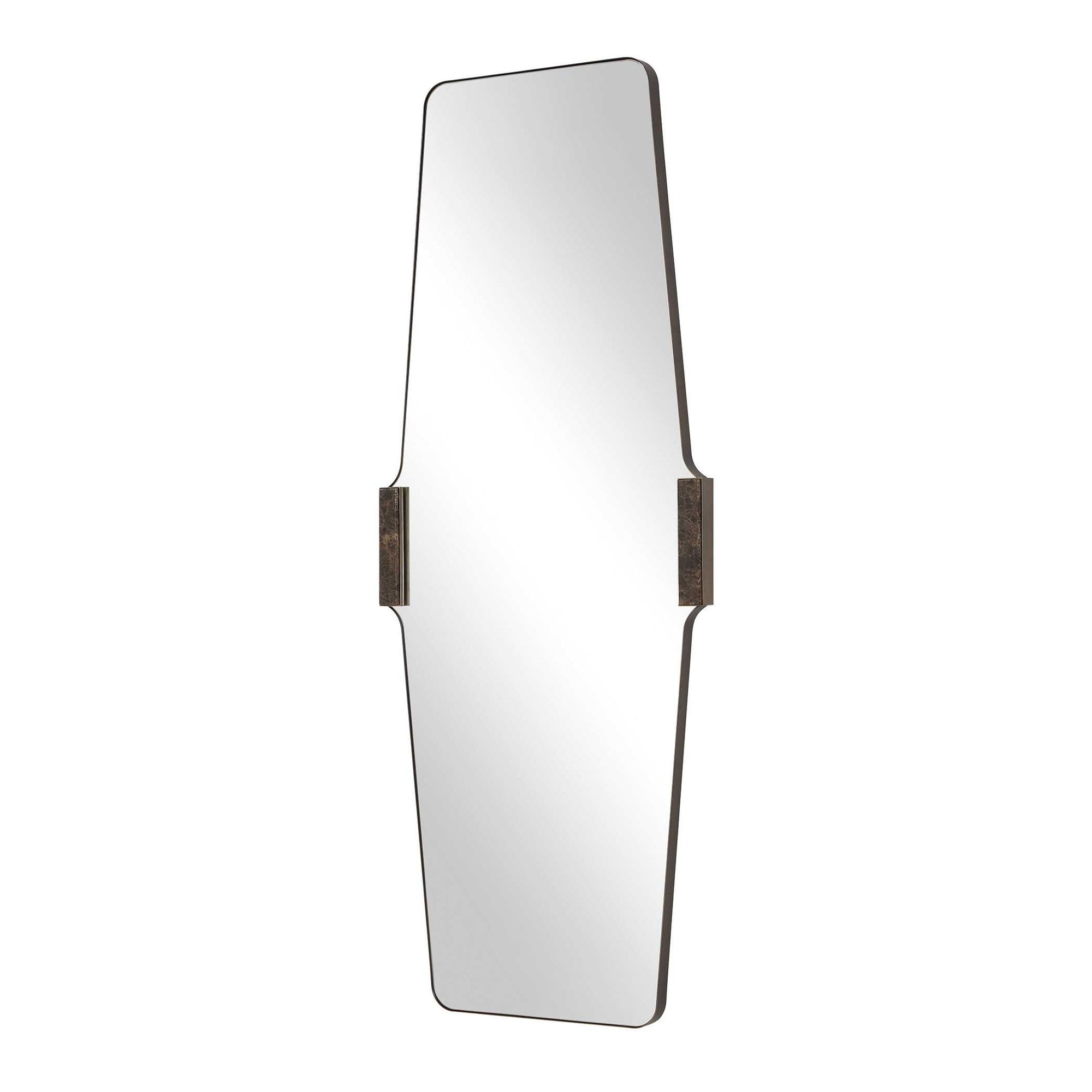 Orson - Mid-Century Tall Mirror - Bronze / Brown