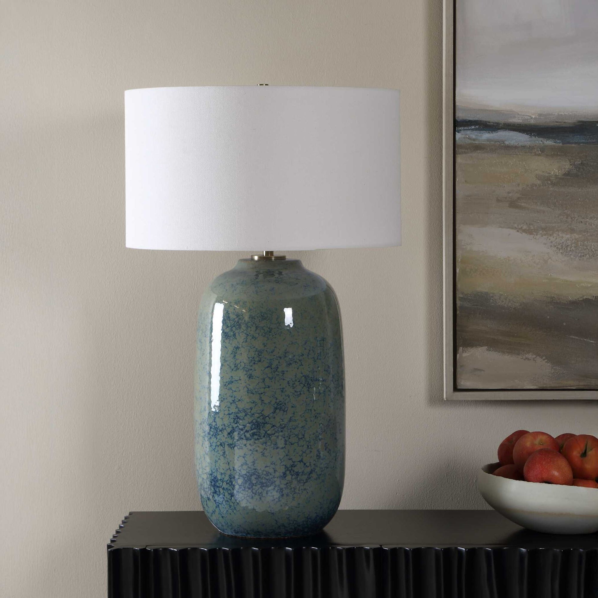 Caliendo - Table Lamp - Blue &amp; Sage
