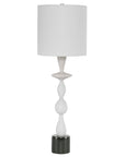 Inverse - Marble Table Lamp - White