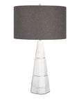 Citadel - Marble Table Lamp - White