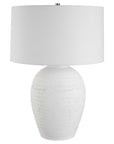 Reyna - Chalk Table Lamp - White