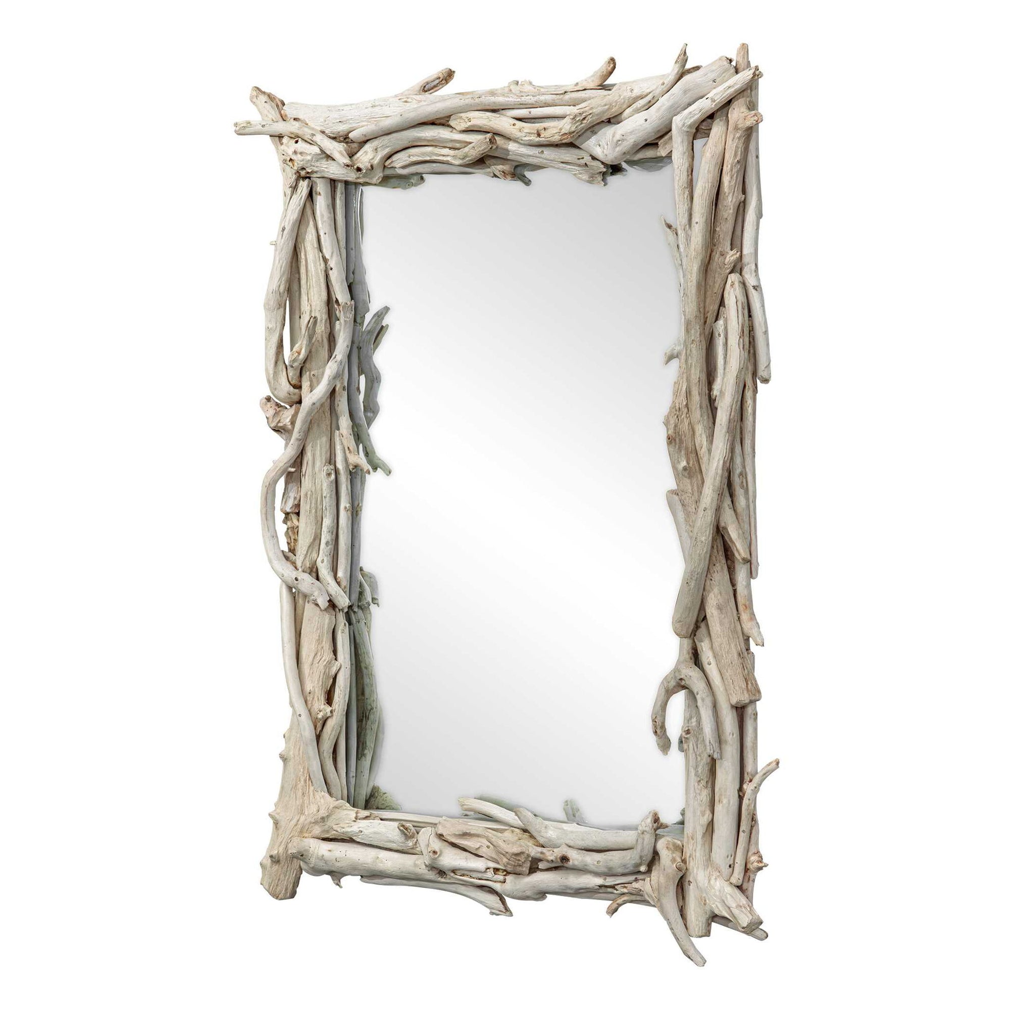 Rooted - Reflection Mirror - Bleached Teak