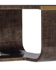Melange - Edmun Rectangle Cocktail Table - Dark Brown