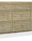 Surfrider - 9-Drawer Dresser - Light Brown
