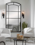 Camber - Oversized Arch Mirror - Black