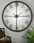 Amelie - Large Wall Clock - Bronze