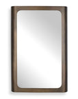 Fischer - Curved Edge Mirror - Gold Bronze