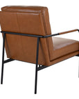 Verlaine - Armchair - Chestnut Brown