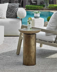 Oslo - Outdoor Accent Table - Brass