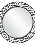 Mosaic - Metal Round Mirror