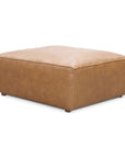 Form - Leather Ottoman - Sonoran Tan