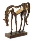 Openly Grazing - Horse Sculpture