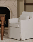 Lydia - Slipcover Dining Chair - Beige