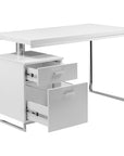 Martos - Desk - White - Wood