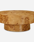 Knots - Poplar Round Coffee Table - Light Brown