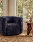Robson - Swivel Chair - Navy