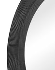 Montgomery - Round Mirror - Black