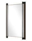 Cunene - Industrial Wall Mirror - Black