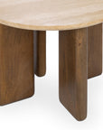 Idella - Travertine Round Table