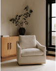 Linden - Swivel Chair - Soft Beige