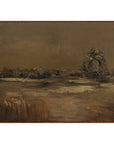 Ode - Framed Painting - Dark Brown