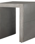 Aerina - Modern End Table - Gray