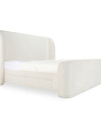 Sophia - King Bed - Cream